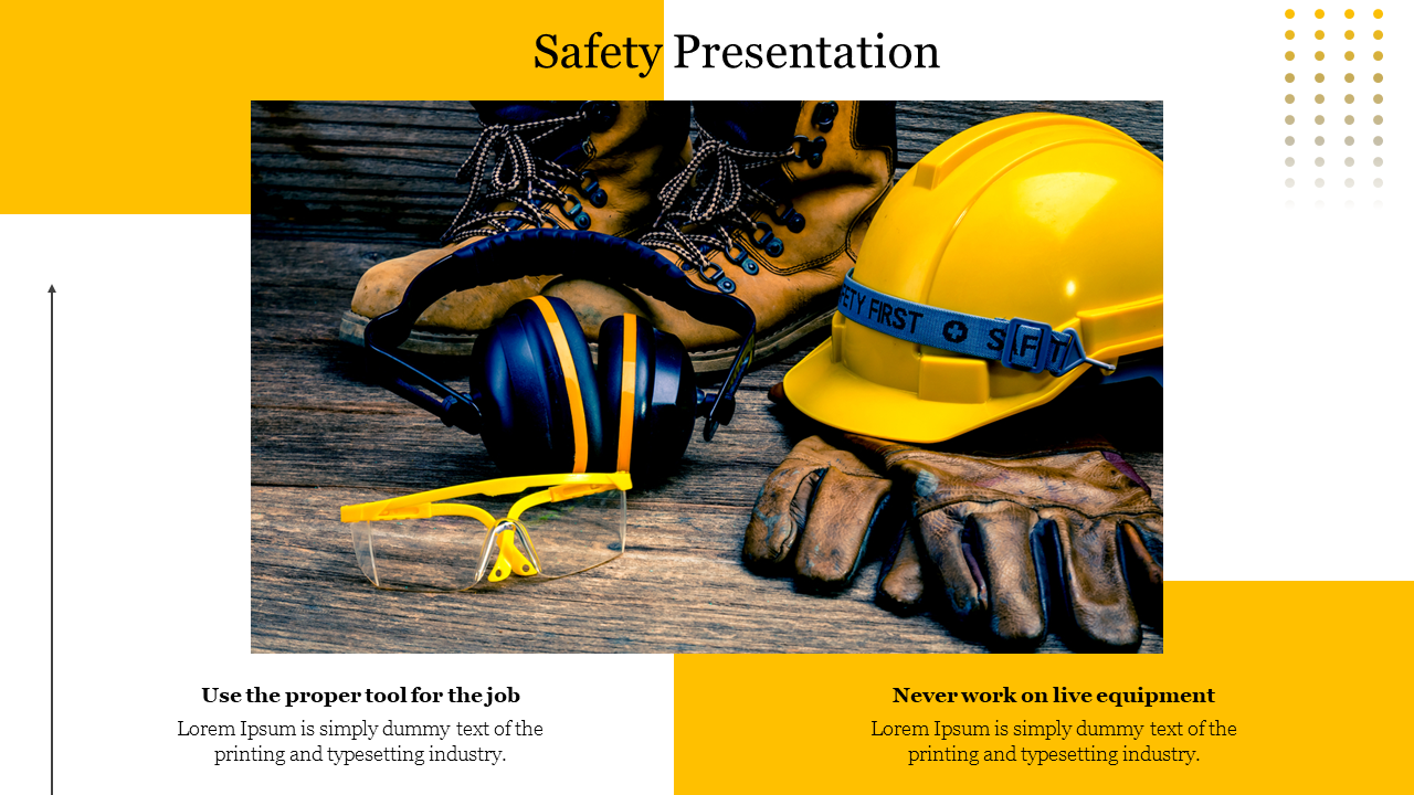 Unique Safety PPT Presentation Template & Google Slides